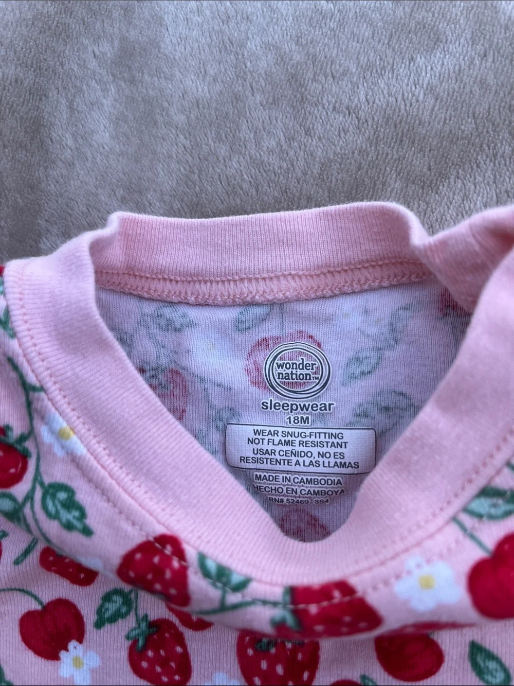 Girls Pajama Bundle, Size 18 Months